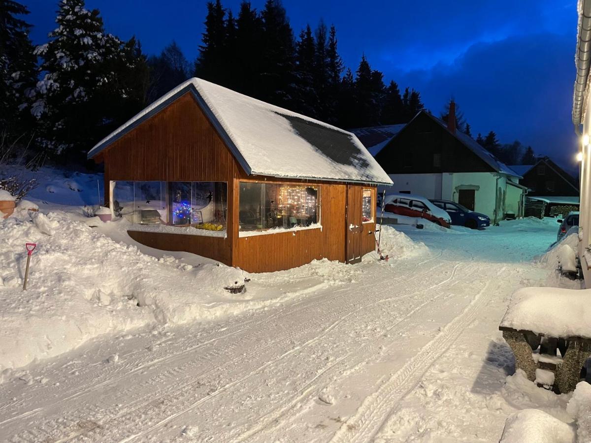 Wolf House Klinovec Hotell Loučná pod Klínovcem Eksteriør bilde