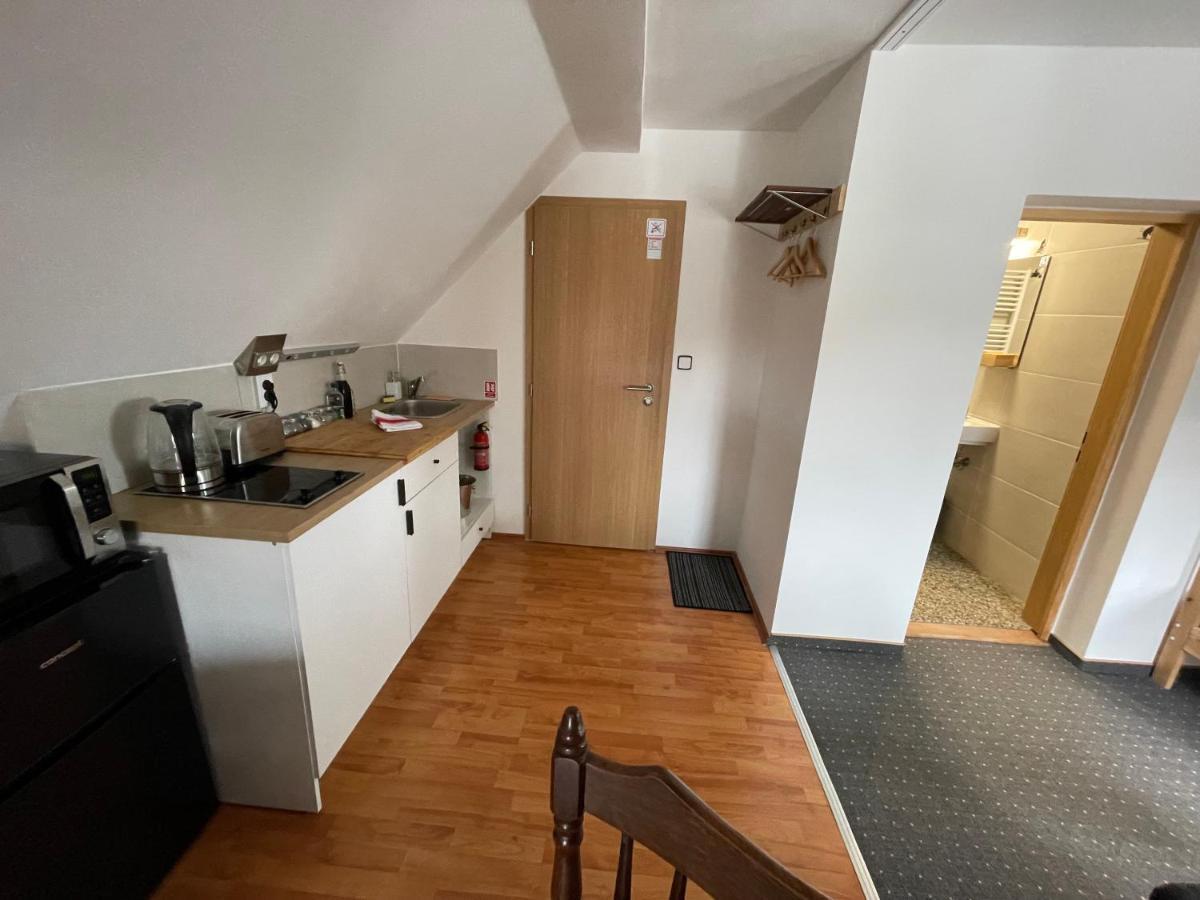 Wolf House Klinovec Hotell Loučná pod Klínovcem Eksteriør bilde